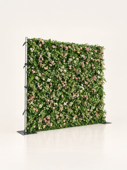 Calise: 3D Fabric Artificial Zip Up Curtain Flower Wall For Wedding and Events Decoration