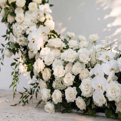 Calrielle Round Arch 2026 New Wedding Party Background Floral Arch Decoration
