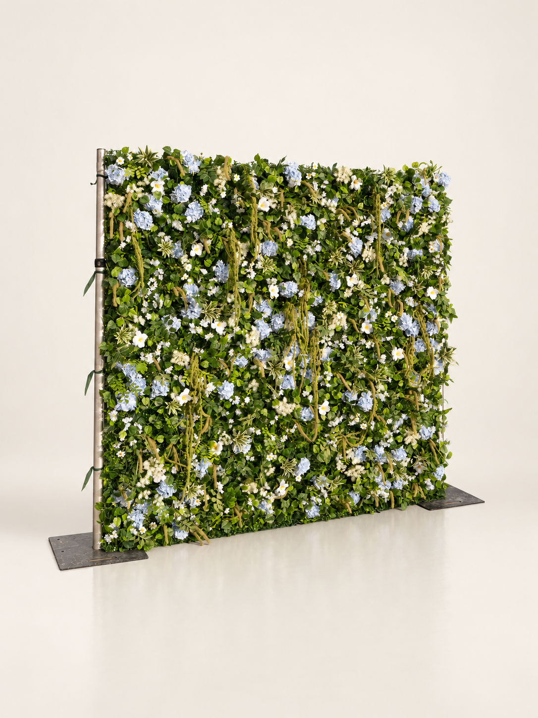 Carly: 5D Fabric Artificial Zip Up Curtain Flower Wall For Wedding and Events Decoration