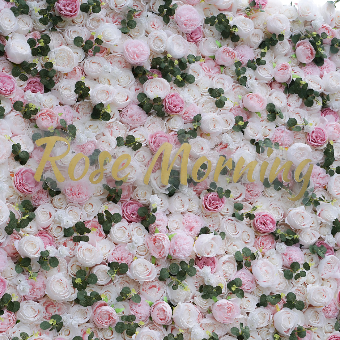 Cathy:4D Fabric Artificial rolling up curtain flower wall