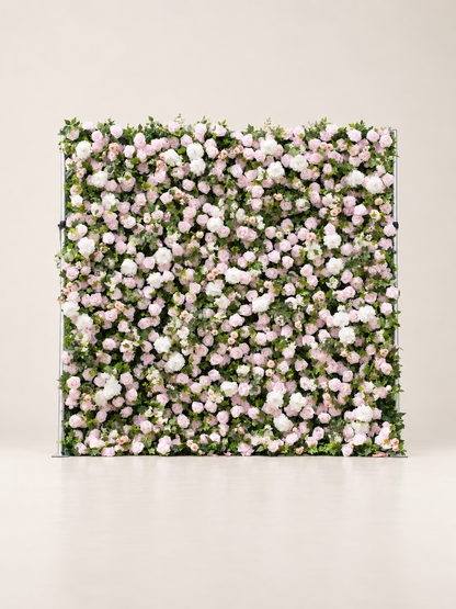 Bellarose: 3D Fabric Artificial Zip Up Curtain Flower Wall For Wedding and Events Decoration