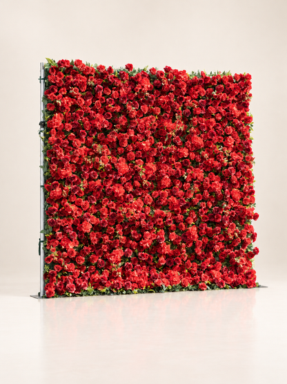 Ruelle: 3D Fabric Artificial Zip Up Curtain Flower Wall For Wedding and Events Decoration