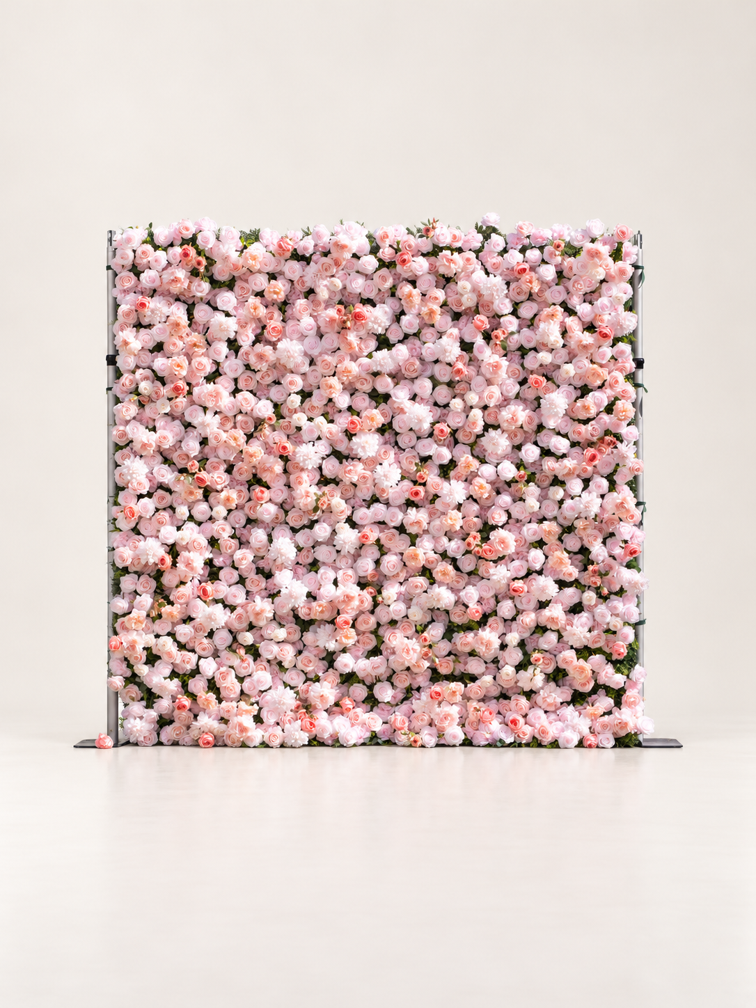 Ada: 3D Fabric Artificial Zip Up Curtain Flower Wall For Wedding and Events Decoration