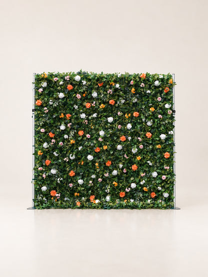 Nola: 3D Fabric Artificial Zip Up Curtain Flower Wall For Wedding and Events Decoration
