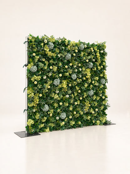Chole: 3D Fabric Artificial Zip Up Curtain Flower Wall For Wedding and Events Decoration