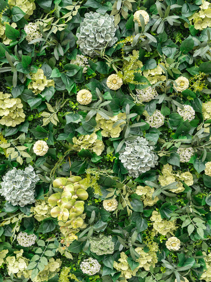 Chole: 3D Fabric Artificial Zip Up Curtain Flower Wall For Wedding and Events Decoration