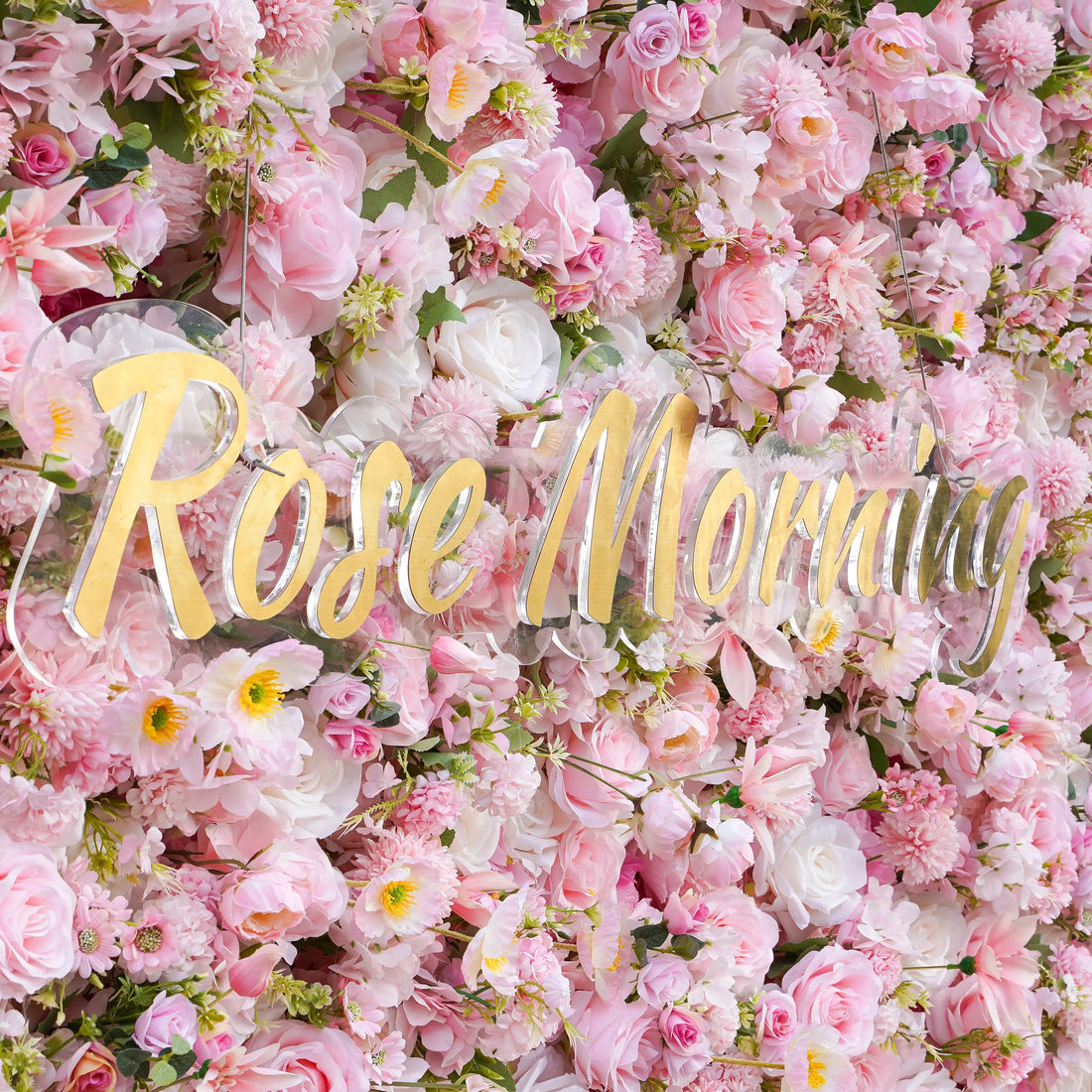 CiCi:5D Fabric Artificial Flower Wall Rolling Up Curtain Flower Wall (Ready to ship)