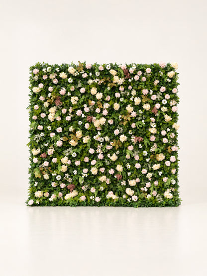 Ciera: 3D Fabric Artificial Zip Up Curtain Flower Wall For Wedding and Events Decoration