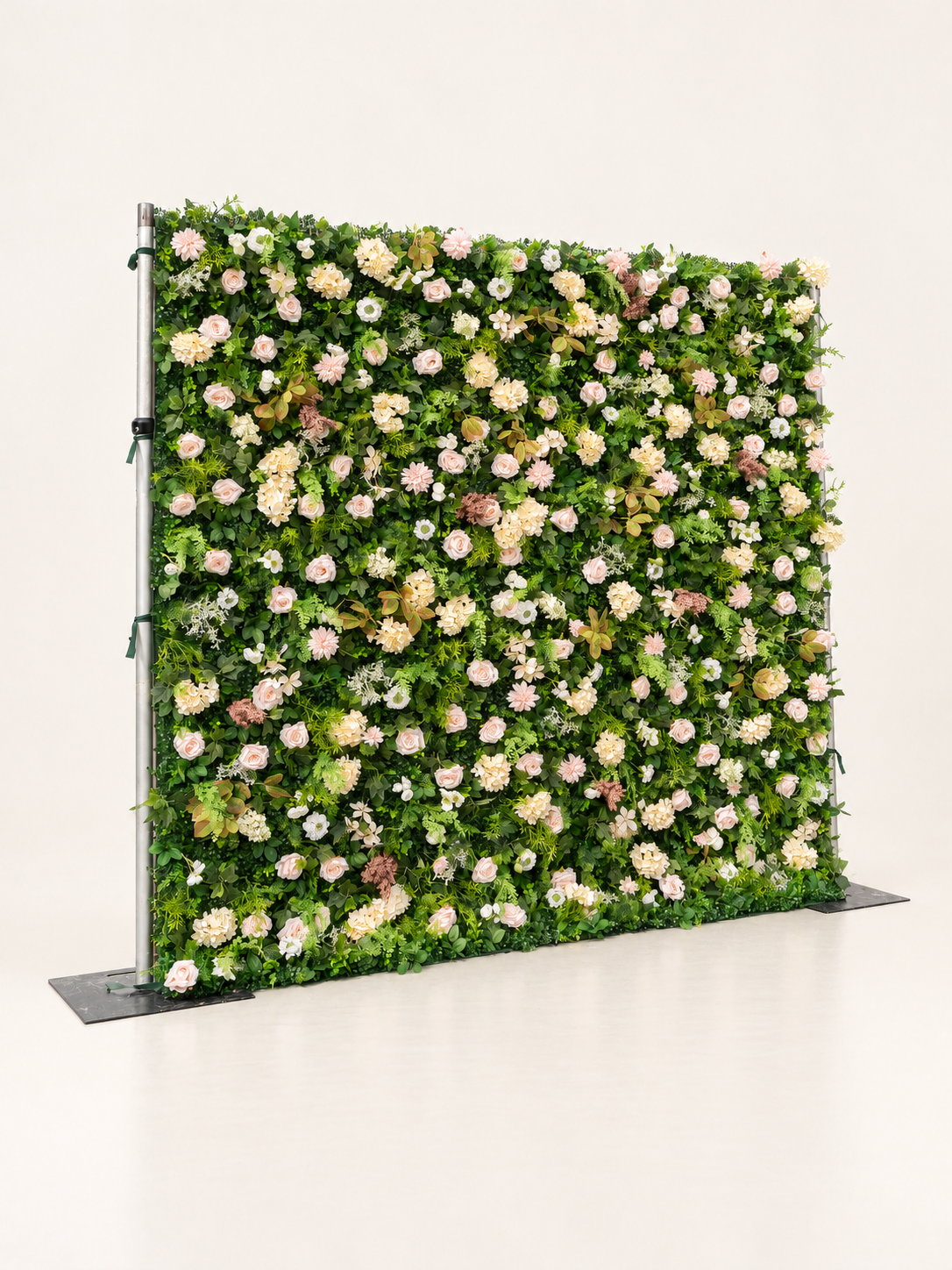 Ciera: 3D Fabric Artificial Zip Up Curtain Flower Wall For Wedding and Events Decoration