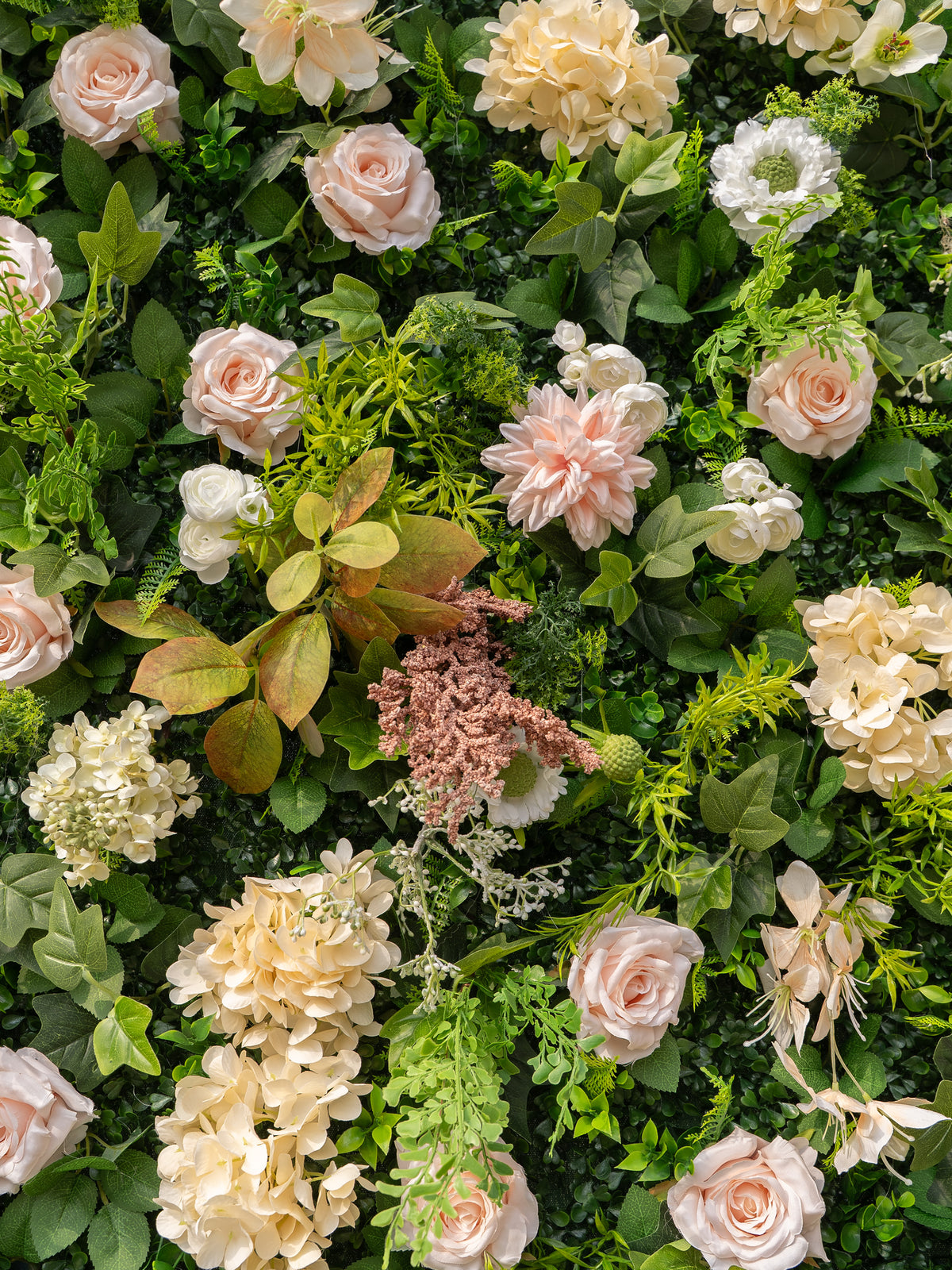 Ciera: 3D Fabric Artificial Zip Up Curtain Flower Wall For Wedding and Events Decoration