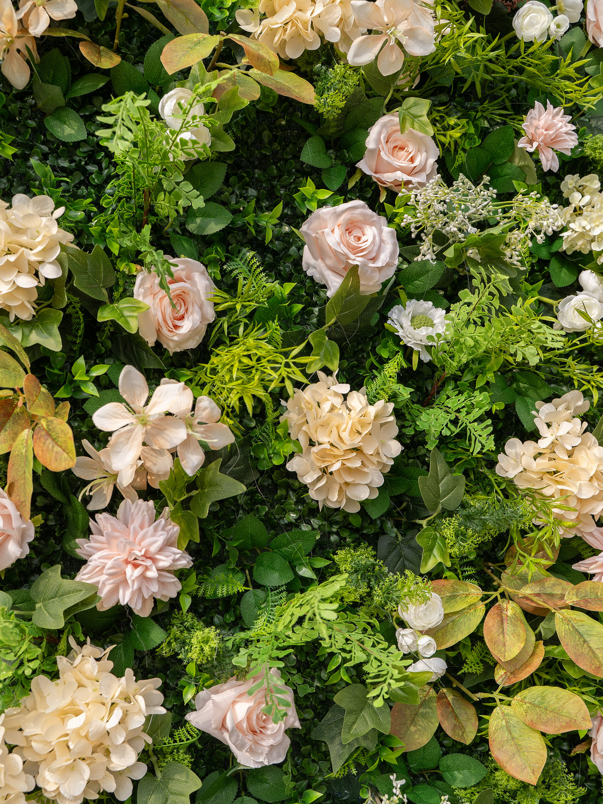 Ciera: 3D Fabric Artificial Zip Up Curtain Flower Wall For Wedding and Events Decoration