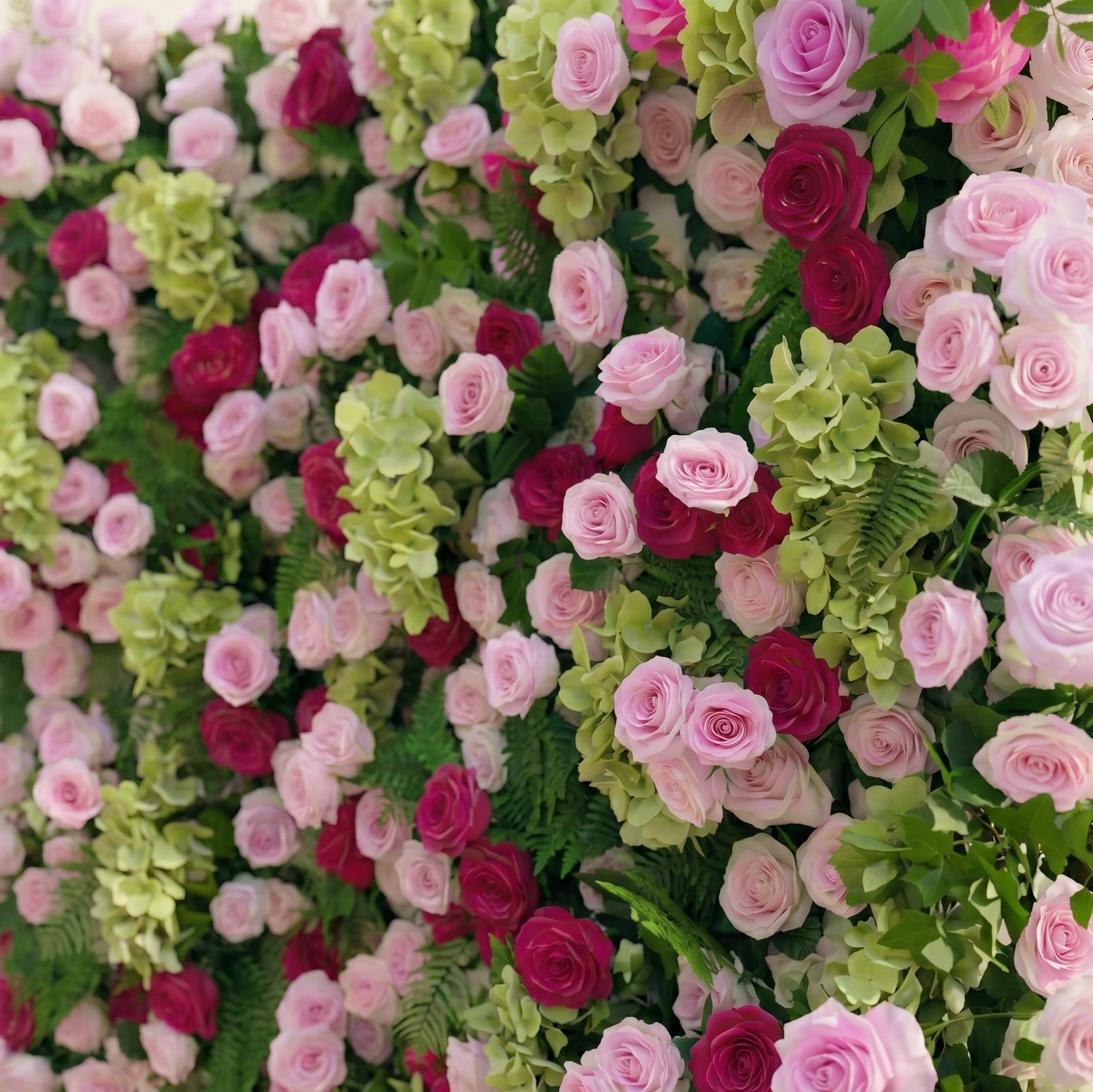 Cloravia: Premium 5D Dusty Rose &amp; Lavender Silk Floral Wall Roll-Up Backdrop for Romantic Vintage Events