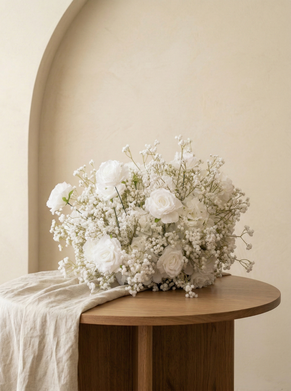 Colee Large Aisle Flowers & Table Centerpiece flower Ball Flower Centerpiece Bouquet Table Decoration(2 Piece)
