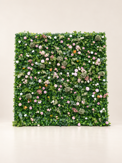 Cyrene: 3D Fabric Artificial Zip Up Curtain Flower Wall For Wedding and Events Decoration