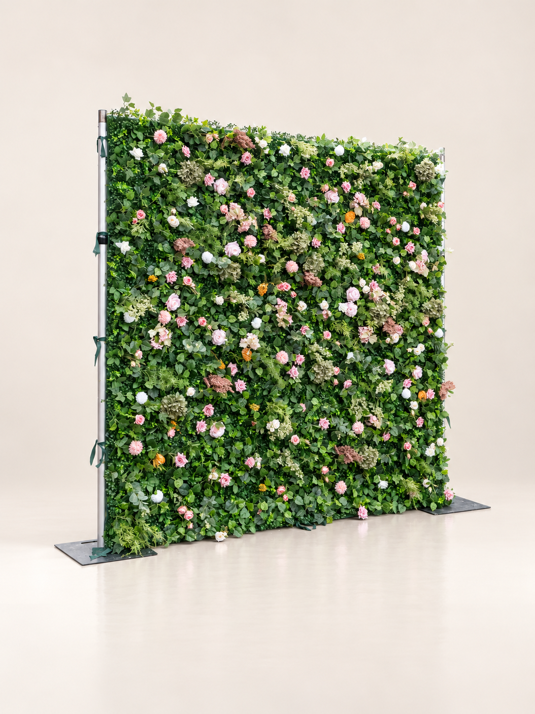 Cyrene: 3D Fabric Artificial Zip Up Curtain Flower Wall For Wedding and Events Decoration