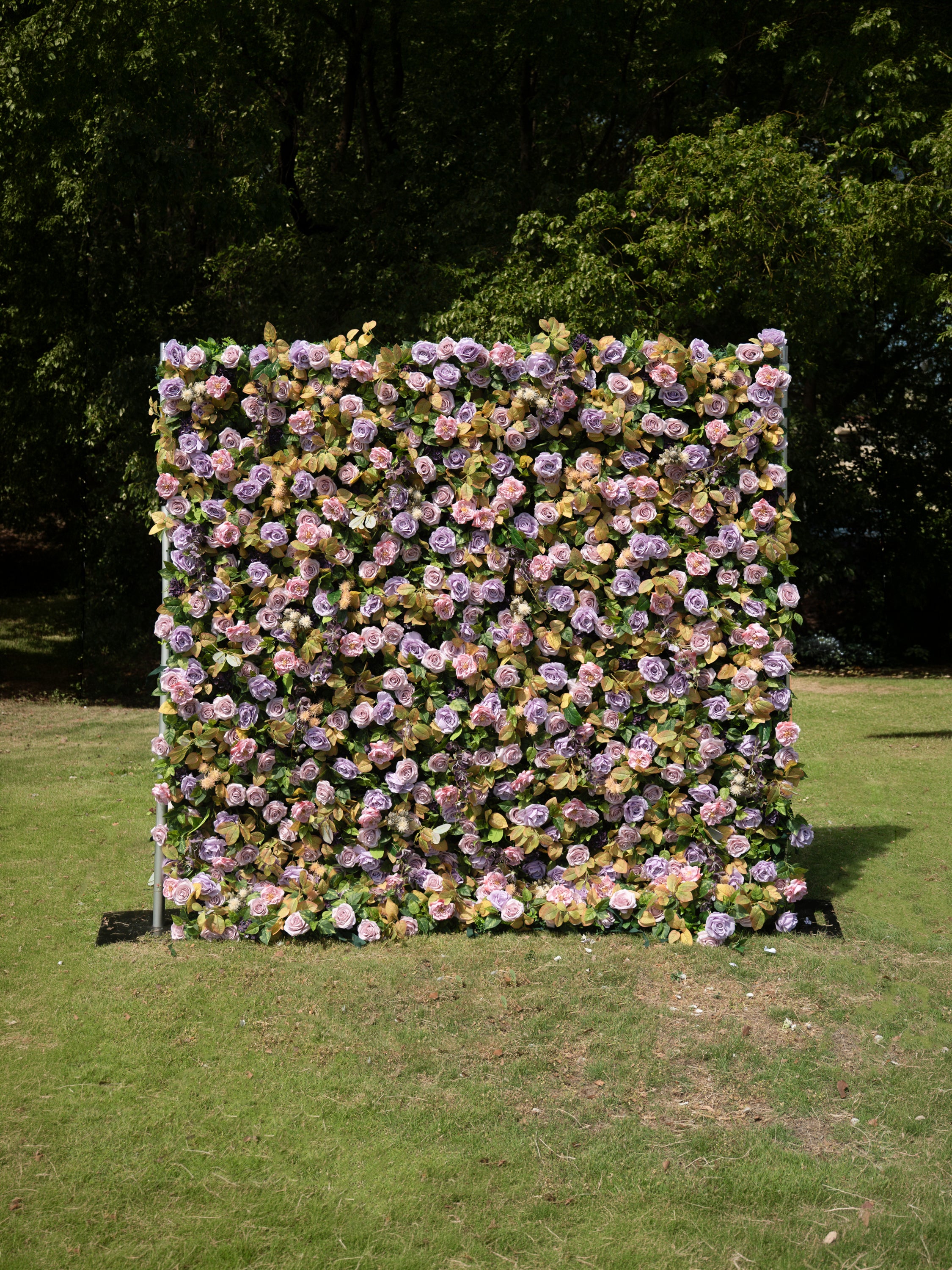 Lunavia 4D Fabric Artificial rolling up curtain flower wall