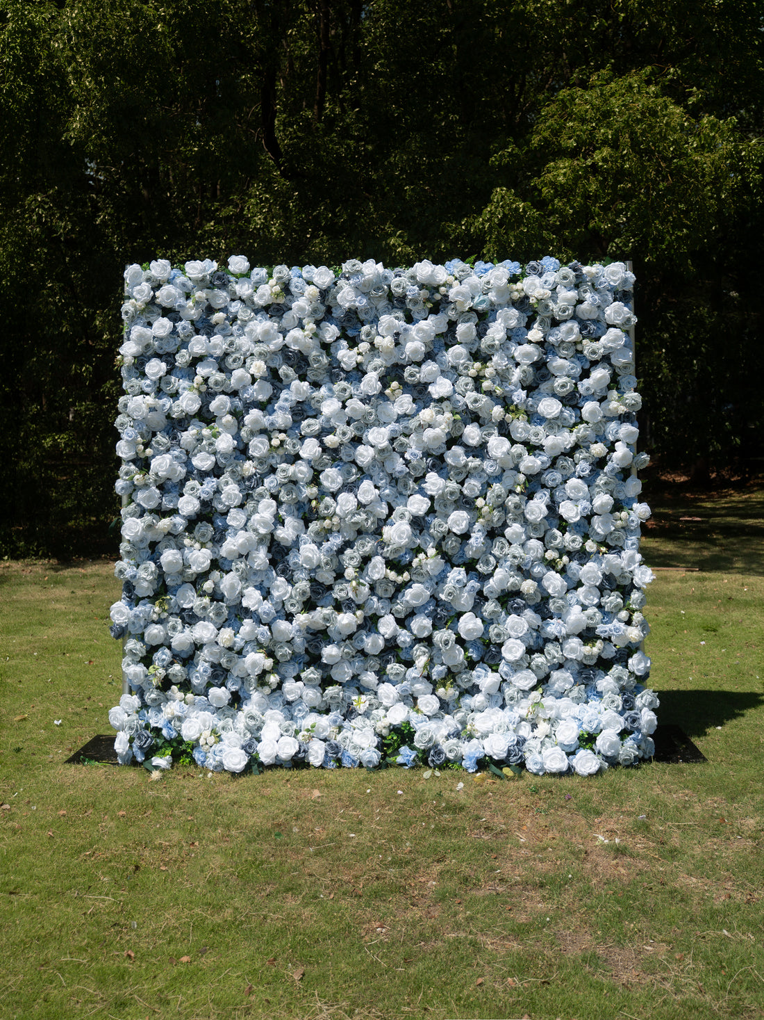 Elarielle 4D Fabric Artificial rolling up curtain flower wall