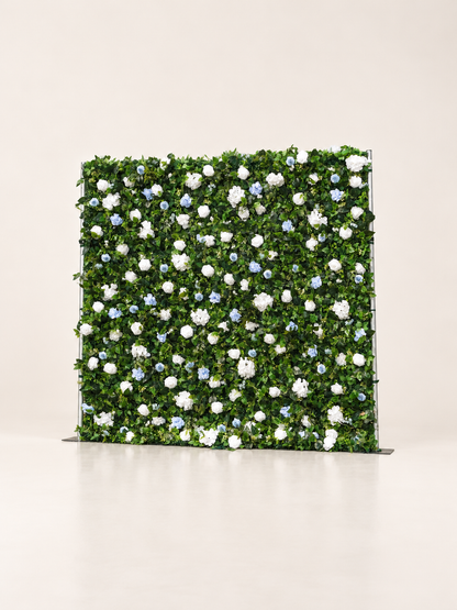 Leni: 3D Fabric Artificial Zip Up Curtain Flower Wall For Wedding and Events Decoration