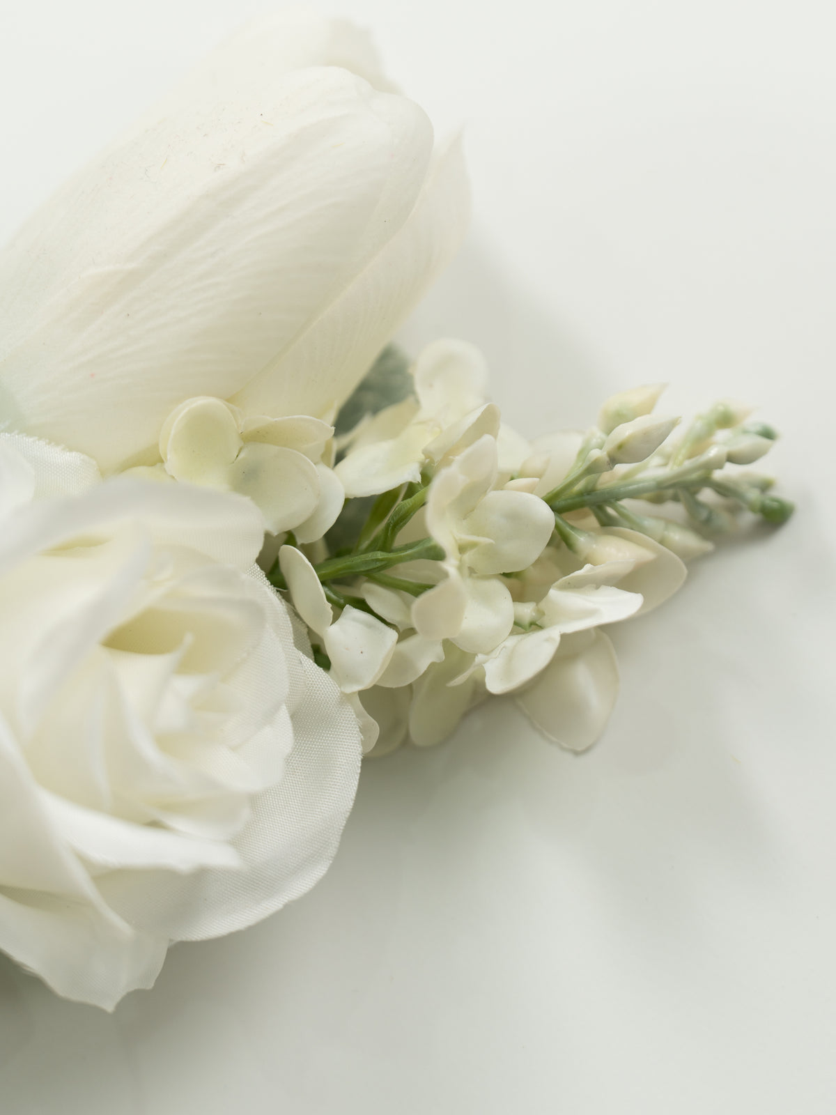 Elegant Tulips, Spray Roses &amp; Salvia Groom&