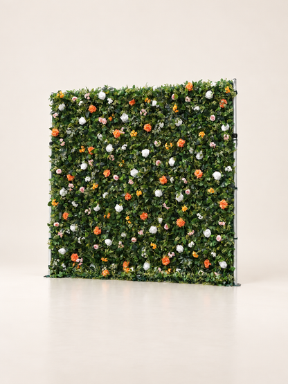 Nola: 3D Fabric Artificial Zip Up Curtain Flower Wall For Wedding and Events Decoration