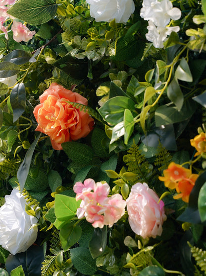 Nola: 3D Fabric Artificial Zip Up Curtain Flower Wall For Wedding and Events Decoration