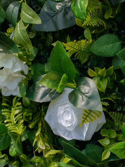 Nola: 3D Fabric Artificial Zip Up Curtain Flower Wall For Wedding and Events Decoration