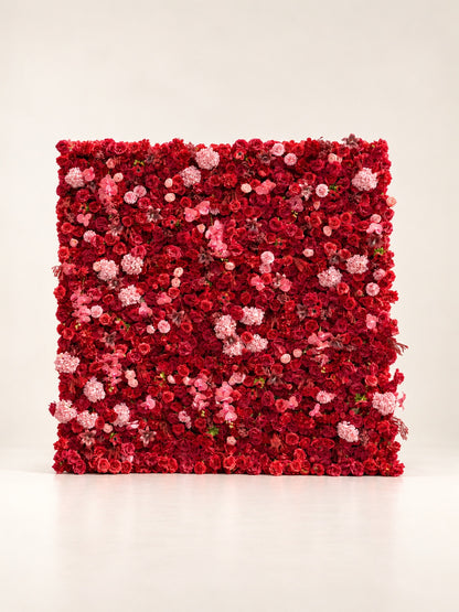 Meria: 4D Fabric Artificial Zip Up Curtain Flower Wall For Wedding and Events Decoration