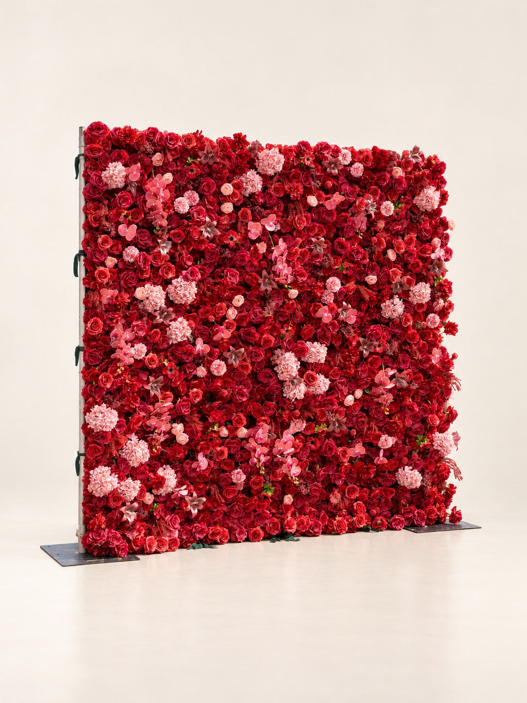 Meria: 4D Fabric Artificial Zip Up Curtain Flower Wall For Wedding and Events Decoration