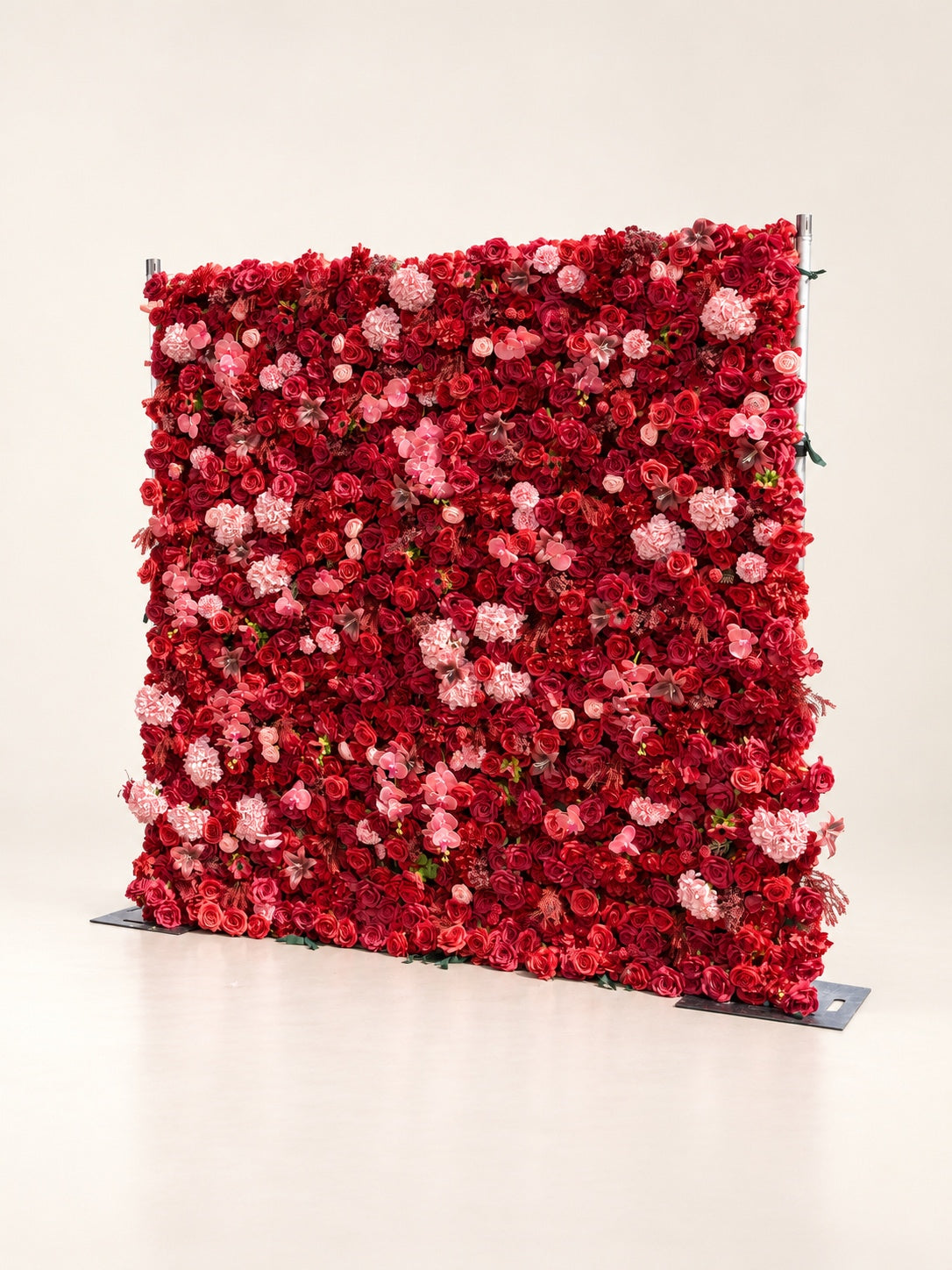 Meria: 4D Fabric Artificial Zip Up Curtain Flower Wall For Wedding and Events Decoration