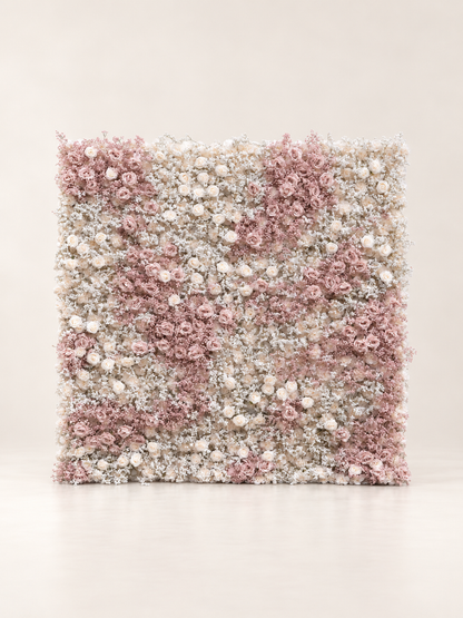 Magali: 4D Fabric Artificial Zip Up Curtain Flower Wall For Wedding and Events Decoration