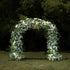Rose Morning Arcadia Flower Arch is a floral arch made of artificial flowers for weddings, parties, birthdays and other events. The flower arch is made of metal frame, easy to assemble and disassemble. Big enough for your guests to take pictures and keep. Flower arches are made of high quality material and durable. The color of the floral arch can be chosen according to your wedding theme. A floral arch is the perfect decoration for any occasion and is sure to impress your guests.