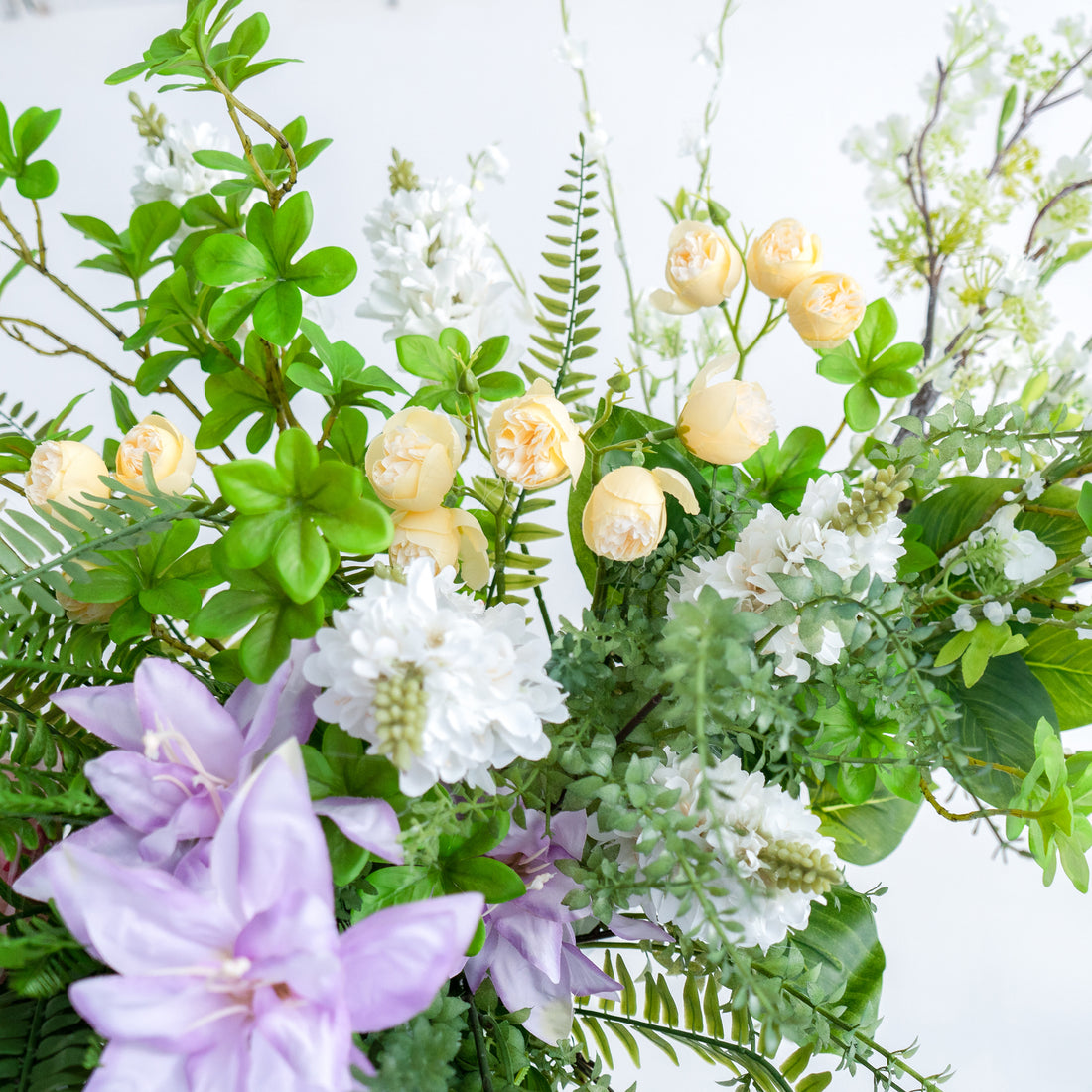 Lym: Wedding Party Background Floral Arch Decoration (Including Frame)