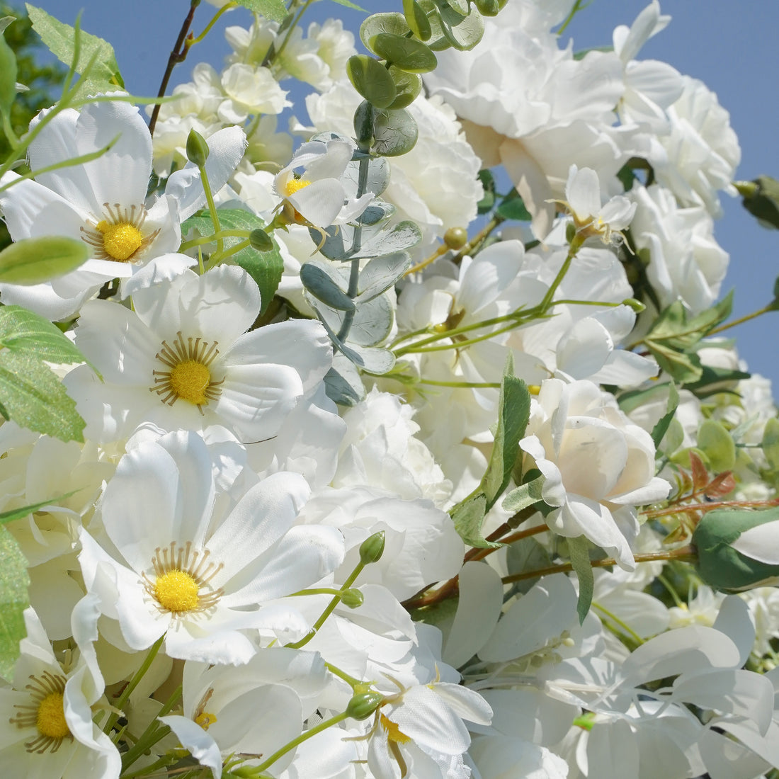 Sadie flower arch:2023 New Wedding Party Background Floral Arch Decoration Including Frame Rose Morning