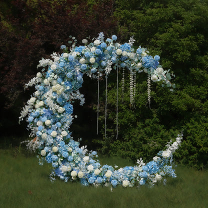 Amaris:2023 New Wedding Party Background Floral Arch Decoration Including Frame Rose Morning