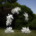 F010:2023 New Wedding Party Background Floral Arch Decoration Including Frame Rose Morning