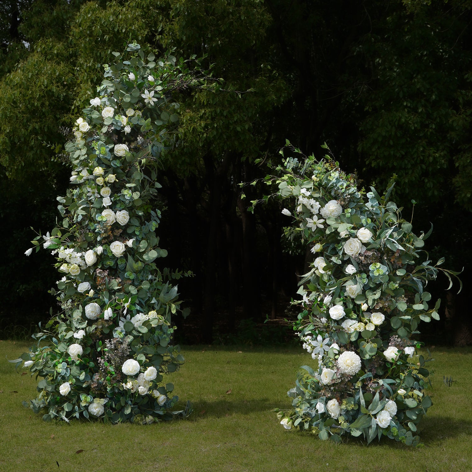 Z003:2023 New Wedding Party Background Floral Arch Decoration Including Frame Rose Morning
