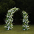 W034:2023 New Wedding Party Background Floral Arch Decoration Including Frame Rose Morning