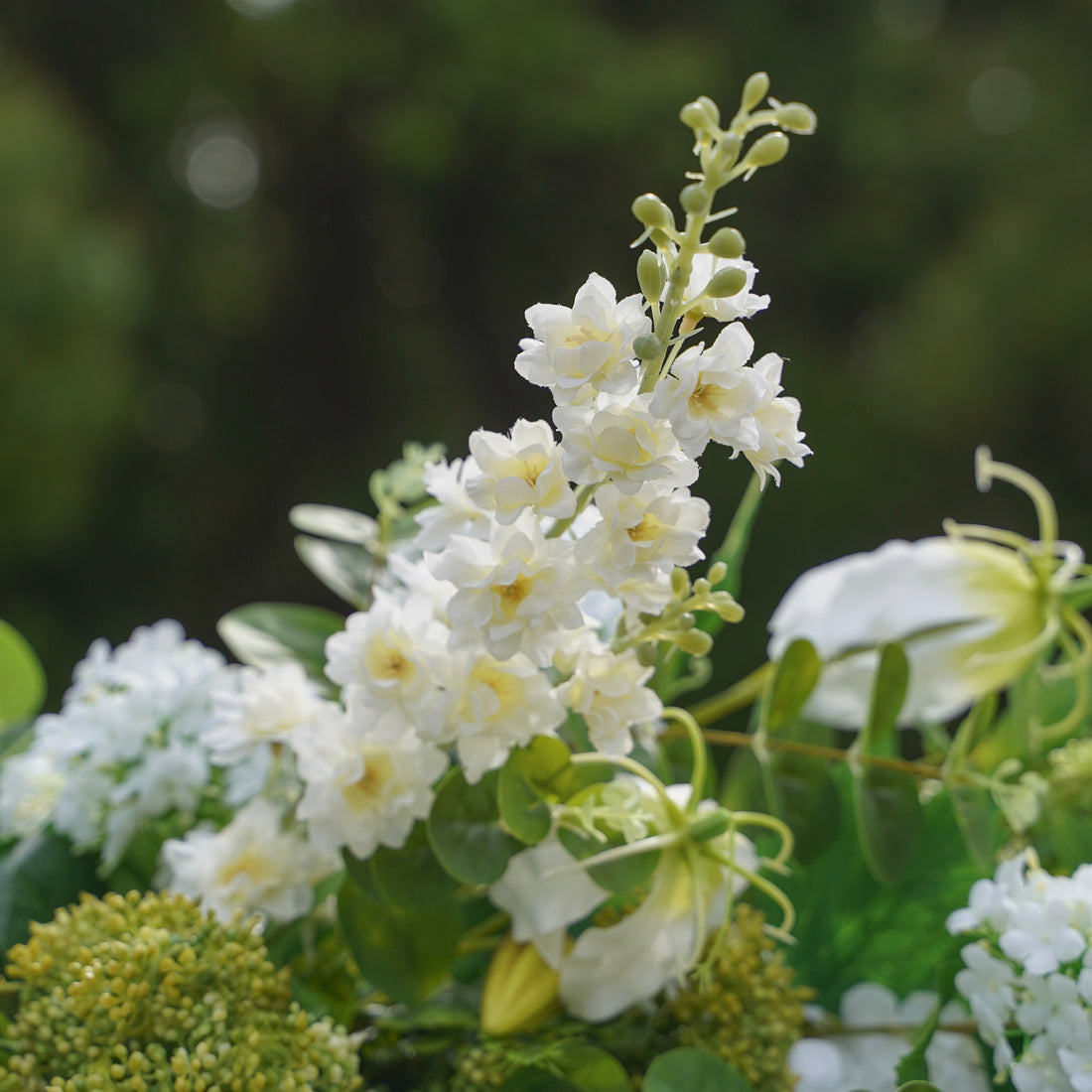 W034:2023 New Wedding Party Background Floral Arch Decoration Including Frame Rose Morning