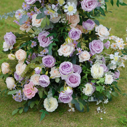 Lia:2023 New Wedding Background Floral Arch Including Frame -R963 Rose Morning