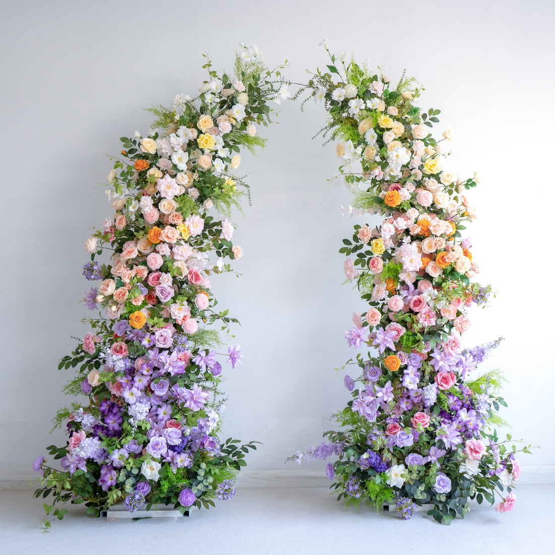 Elaia: Wedding Party Background Floral Arch Decoration (Including Frame)
