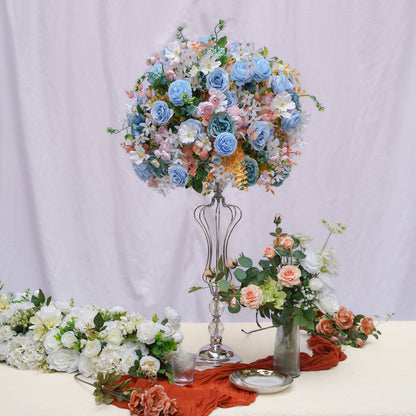 Andrea Flower Ball:Flower Centerpiece Bouquet Table Decoration Flower Ball -R062 Rose Morning