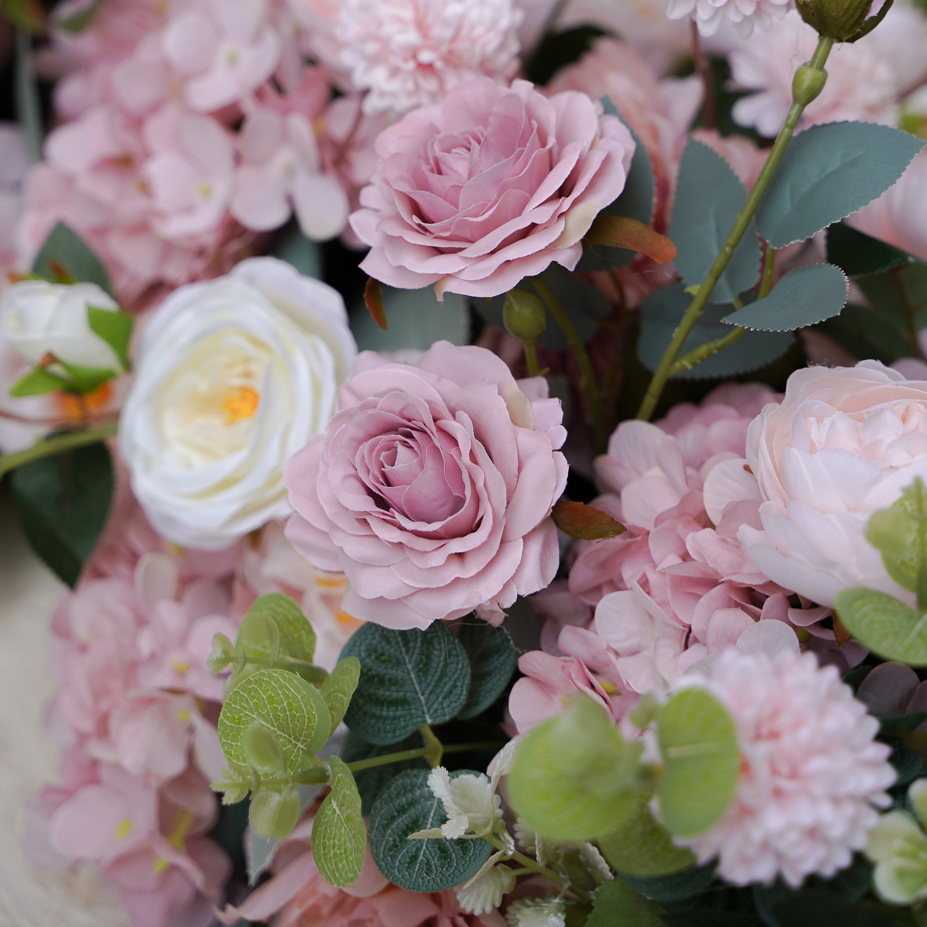 Asher:2023 New Wedding Party Lane Flower Row Table Decoration Rose Morning