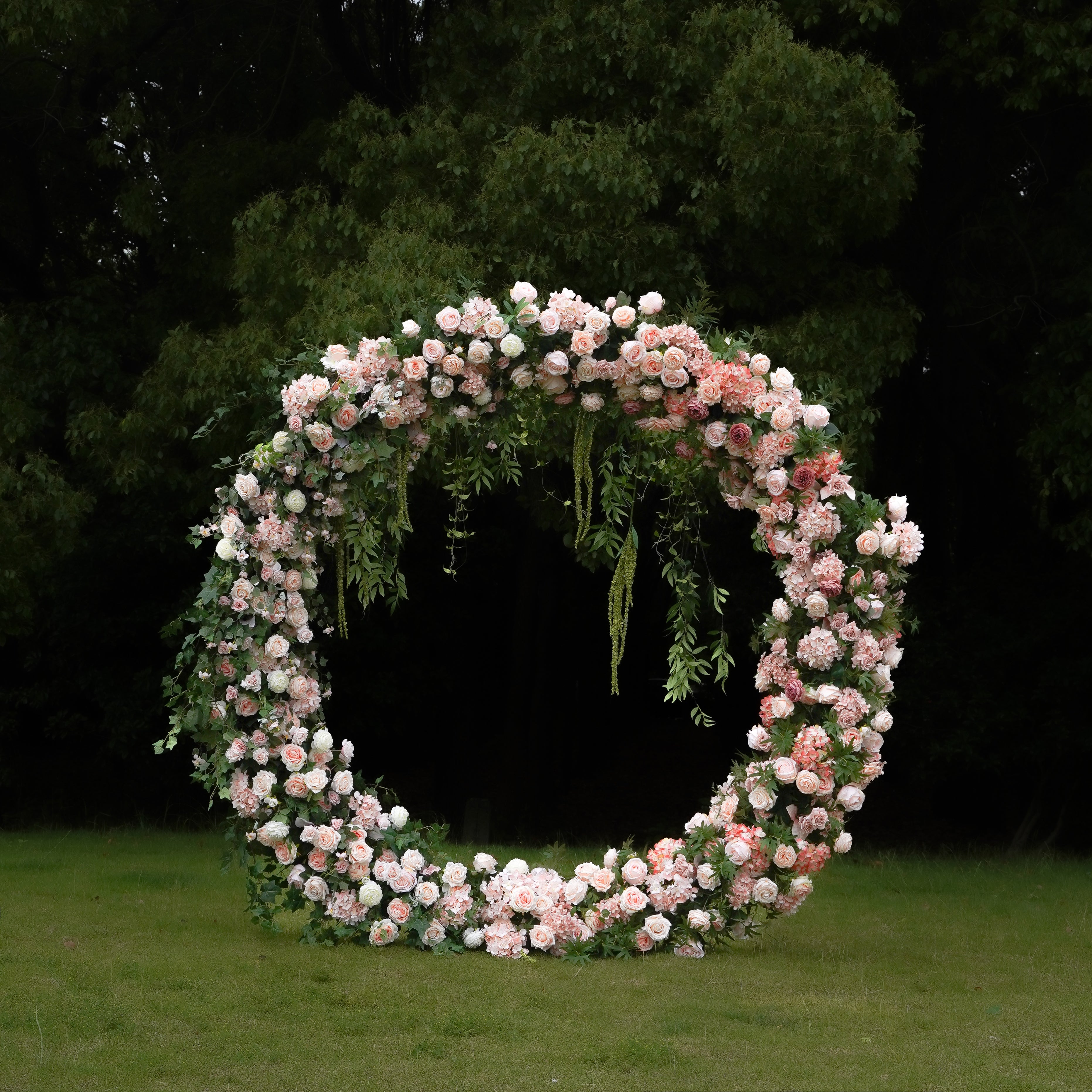 Beryl:2023 New Wedding Party Background Floral Arch Decoration Including Frame Rose Morning