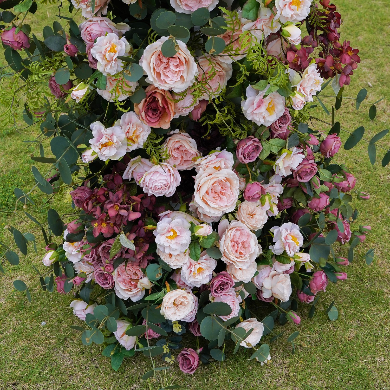 Darcy:2023 New Wedding Party Background Floral Arch Decoration Including Frame Rose Morning