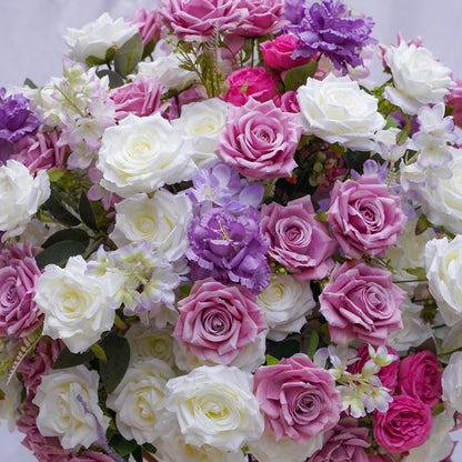 illusion Flower Ball:Flower Centerpiece Bouquet Table Decoration Flower Ball -R170 Rose Morning