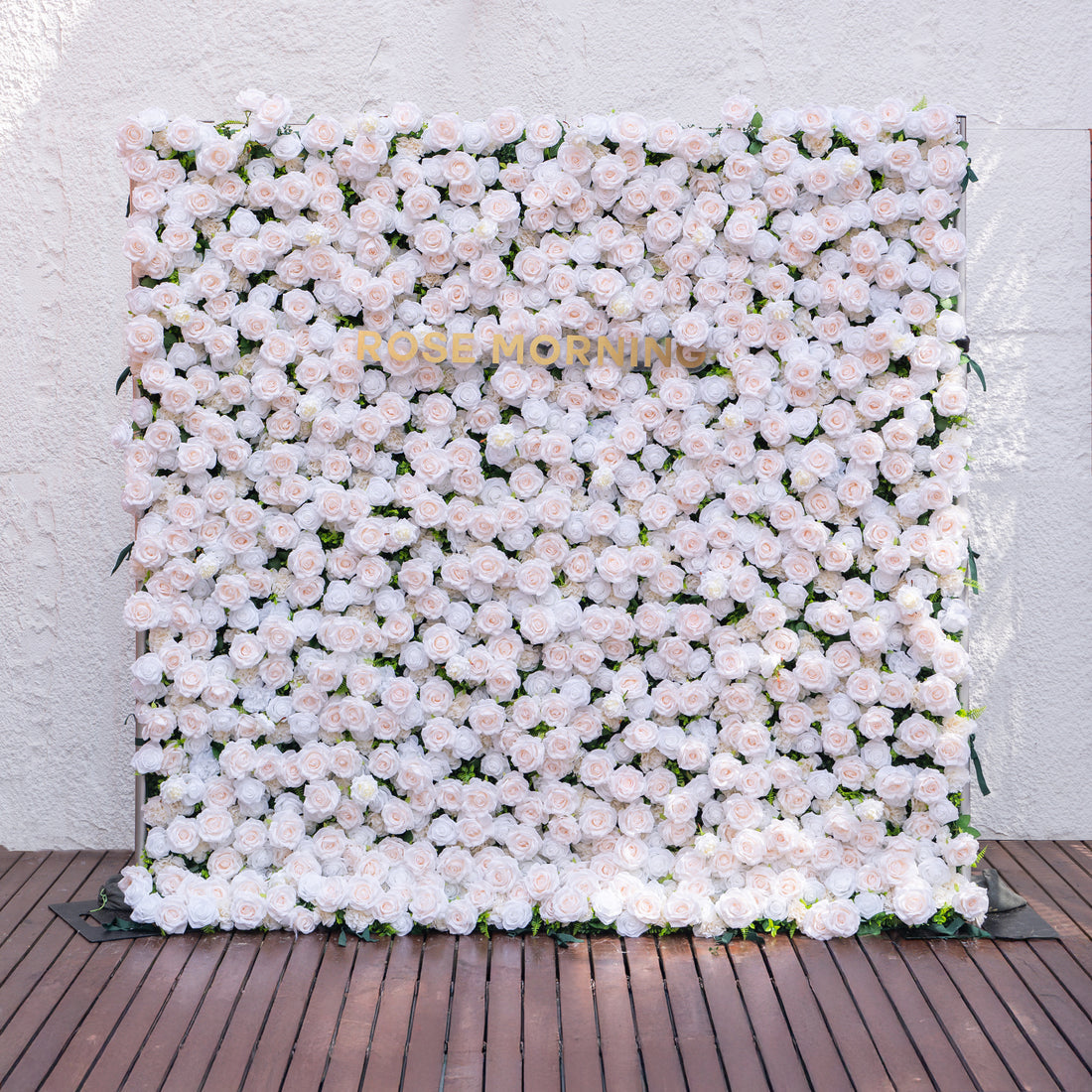 SS21：5D Unique Limited Fabric Artificial rolling up curtain flower wall （The ONLY ONE piece in the world）(Ready to ship-Only USA)