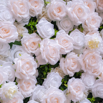 SS21：5D Unique Limited Fabric Artificial rolling up curtain flower wall （The ONLY ONE piece in the world）(Ready to ship-Only USA)