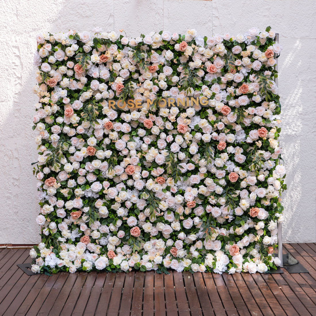 SS04：5D Unique Limited Fabric Artificial rolling up curtain flower wall （The ONLY ONE piece in the world）(Ready to ship-Only USA)