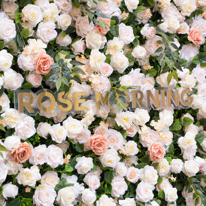 SS04：5D Unique Limited Fabric Artificial rolling up curtain flower wall （The ONLY ONE piece in the world）(Ready to ship-Only USA)