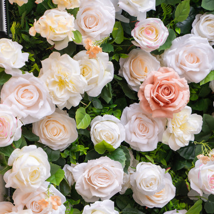 SS04：5D Unique Limited Fabric Artificial rolling up curtain flower wall （The ONLY ONE piece in the world）(Ready to ship-Only USA)